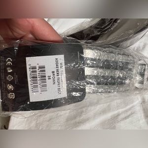 COPY - Adidas - men’s, brown leather belt. Size 36.